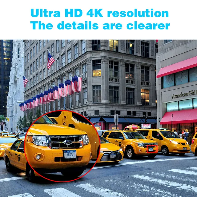 8MP Wired CCTV BNC Analog Camera Outdoor Street Waterproof 4K AHD Bullet Security Video Surveillance DVR Camera XMEYE H.265 5MP 3