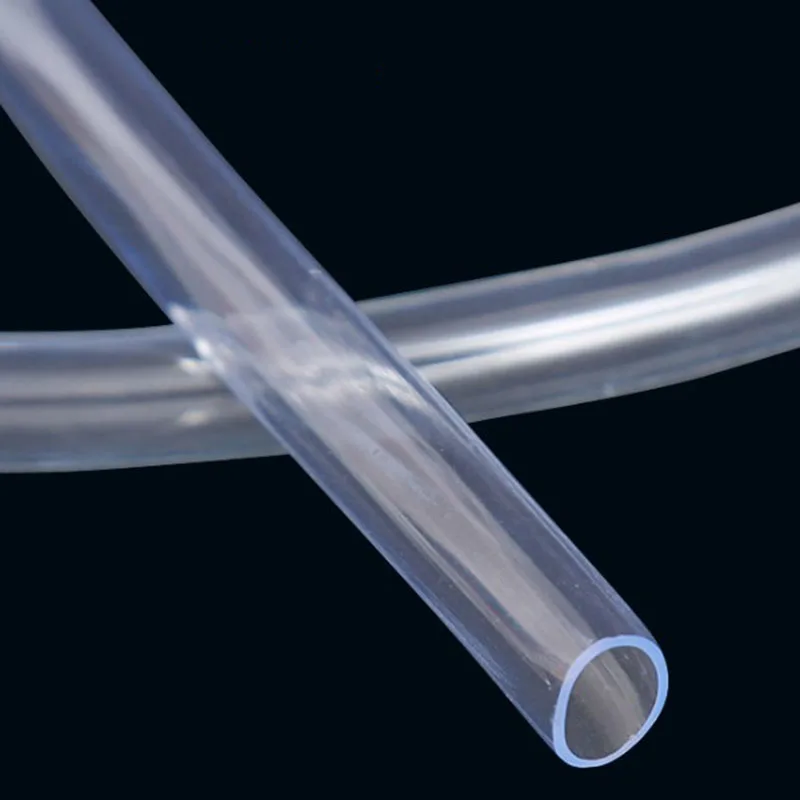 Аквариумная трубка усиленная 4*6 мм прозрачный аквариумный кислородный насос