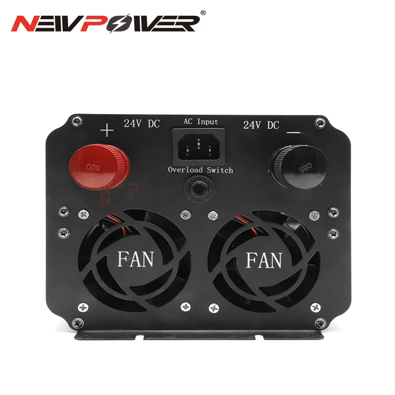 Инвертор мощности 1500 Вт/2000 Вт модифицированный дисплей постоянный ток 24 В 12 в