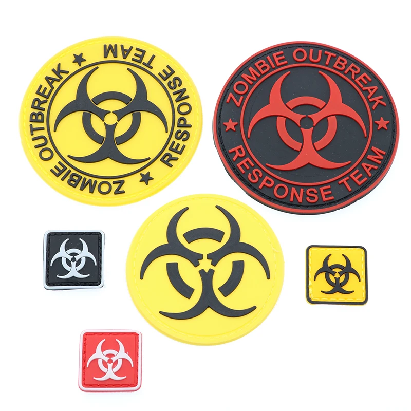 

Pvc Waterproof Backpack Paste Armband Series Bag Clothing Personality Military Fabric Badge Different Size