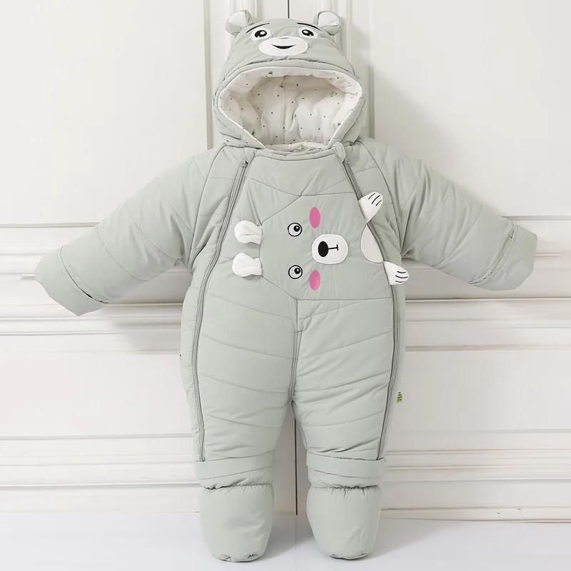 Комбинезон детский унисекс зимний с капюшоном героями мультфильмов | Детская