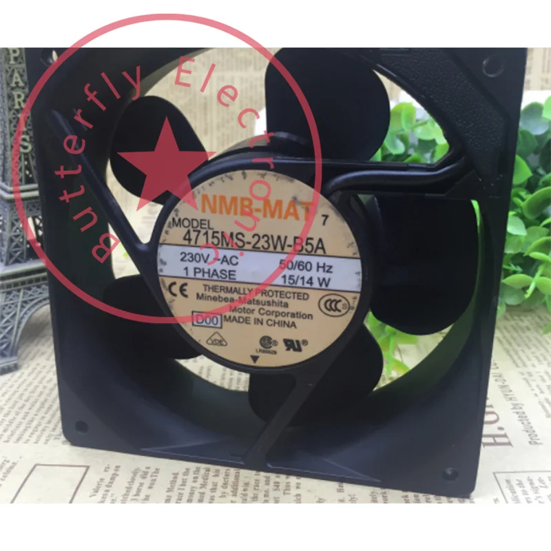 

Новый вентилятор охлаждения 4715MS-23W-B5A AC 115 в, кулер 120*120*38 мм 12 см 12038