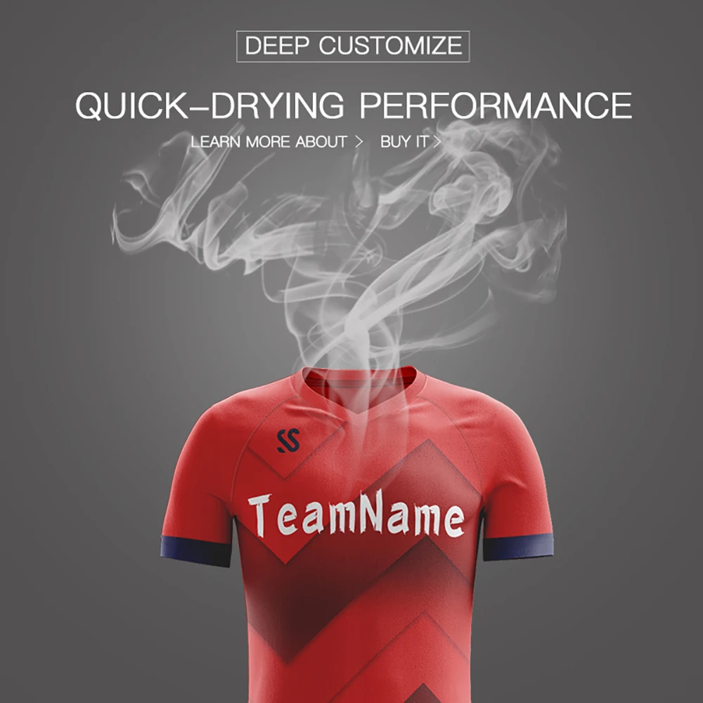 Футболки с сублимационным принтом футболки для футбольной команды | Спорт и