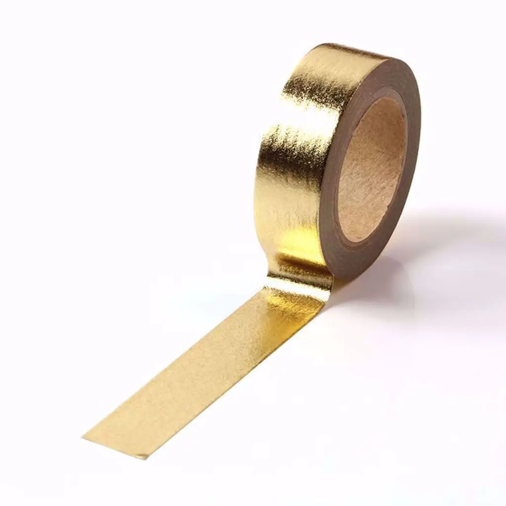 

Gold Foiling Washi Masking Tape