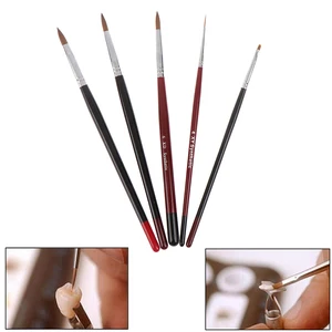 Зубная щетка из смолы, ручки, фарфоровая щетка, силиконовая щетка для формирования клея, композитного цемента, фарфора, стоматологические инструменты