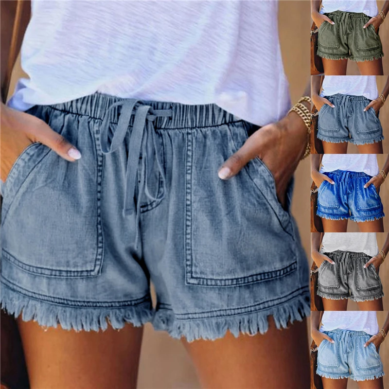 

High Waisted Shorts Jeans New Summer Women's Denim Shorts Fashion XXL For Women Short Pants Women New