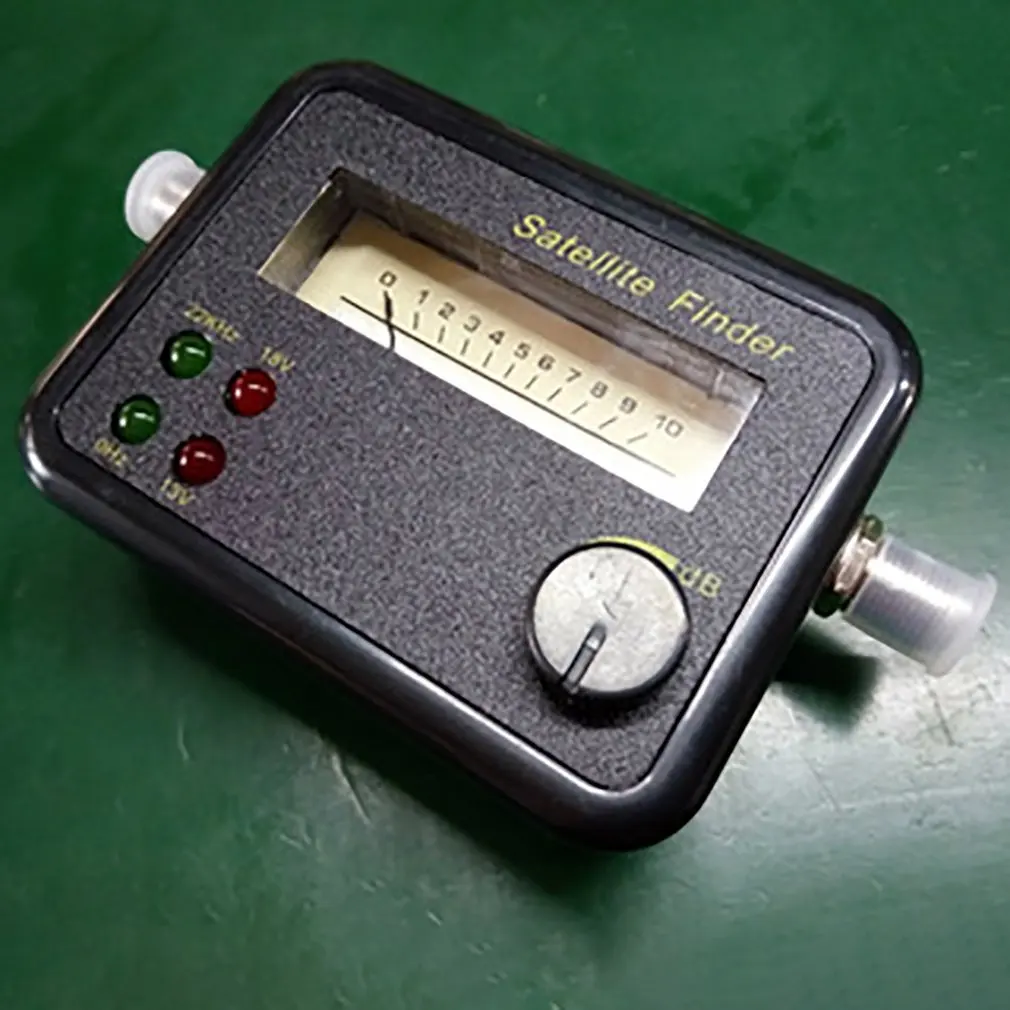 

Satellite Signal Detector 0 / 22Khz 13V / 18V Satellite Finder Sf001 Model 4 Lights Professional Compact And Accurate