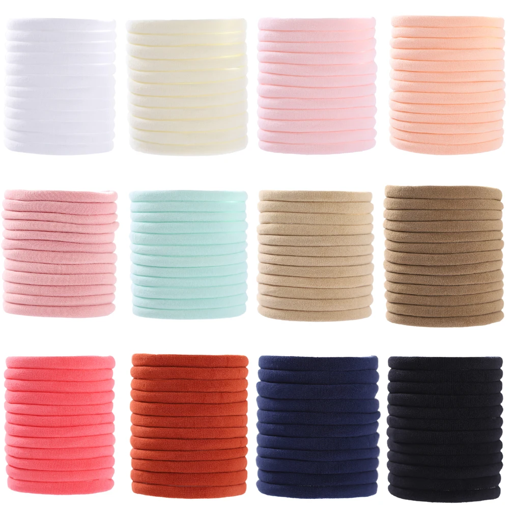 Мягкие нейлоновые резинки для волос|nylon headbands|10 pcsheadband thin |