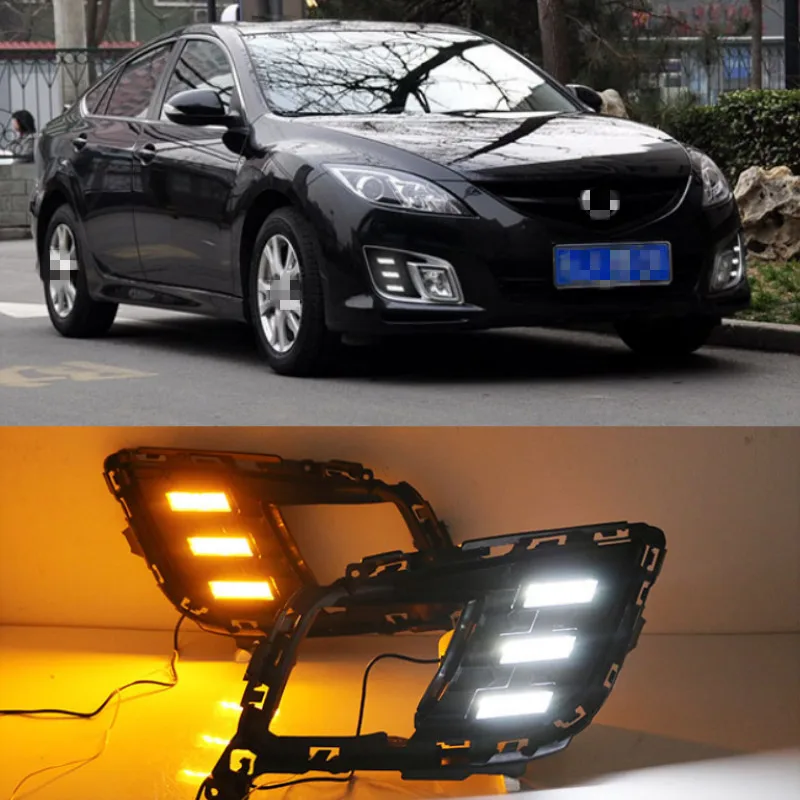 Дневные ходовые огсветильник для Mazda 6 Mazda6 2008 2009 2010 1 комплект|Фара авто в сборе| |