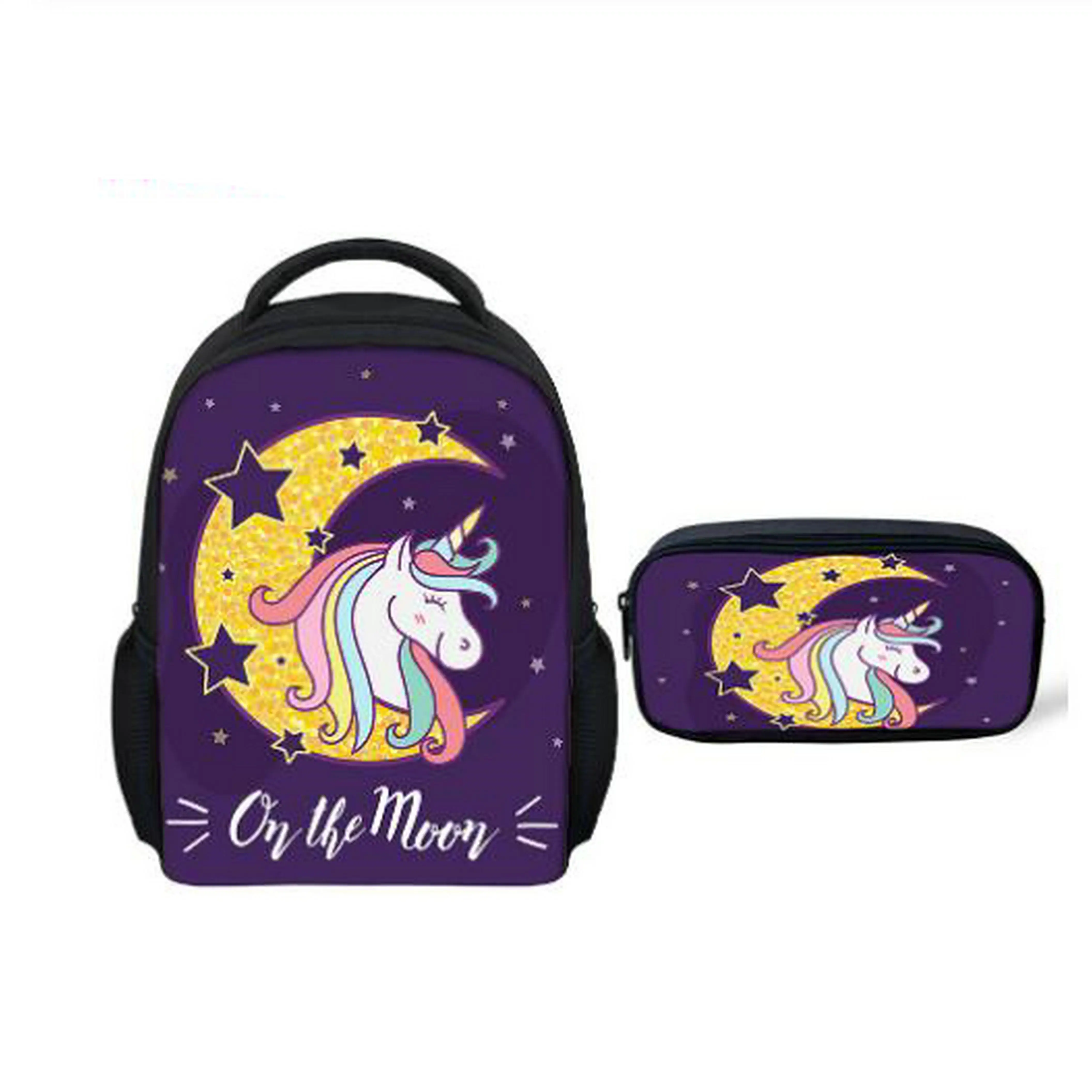 Unicorn школьные сумки для девочек рюкзак дошкольников принадлежности школьников