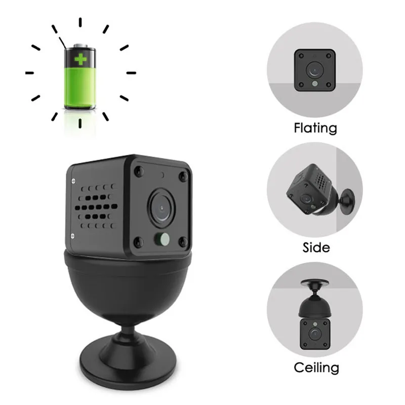 

Cross-border foreign trade graffiti smart camera home wireless high-definition battery camera WIFI monitoring with ONVIF