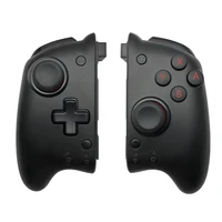 wireless game controller bluetooth compatible gamepad handle grip one key wake up vibration for switch joy con left right host