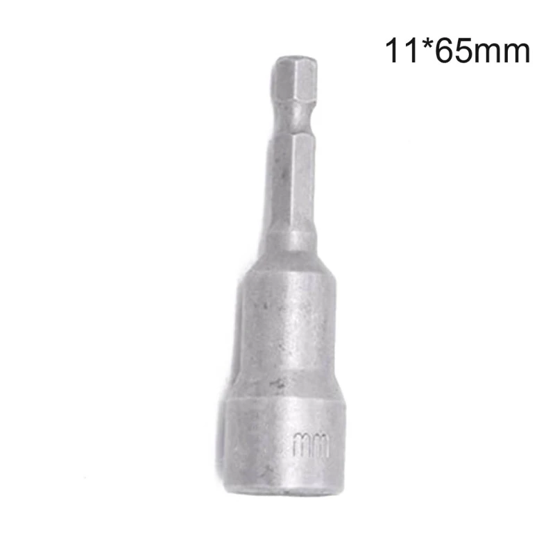 

Impact Driver Bit Magnetic Drill Socket Adapter Metric Socket 6 7 8 9 10 11 12 13 14 15 16 17 18 19mm for Hex Wrench