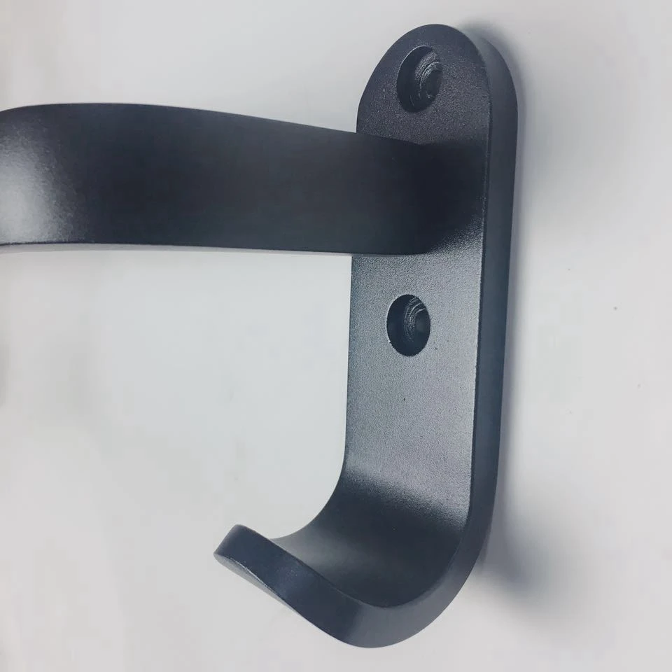 Черный набор аксессуаров для ванной принадлежностей Полка полотенец держатель