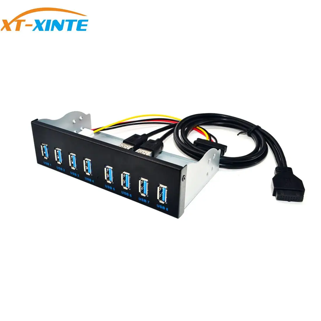 Usb хаб с 8 портами USB 3 5 25 0 Фронтальная панель разветвитель концентратор для