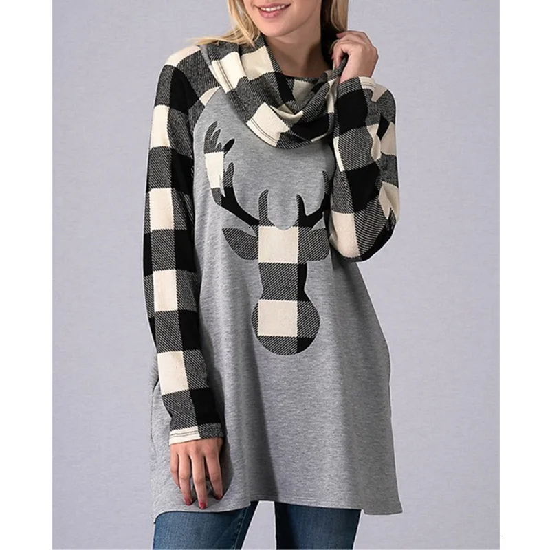 Одежда для беременных Joyfully Рождественская Толстовка куртка с длинными рукавами