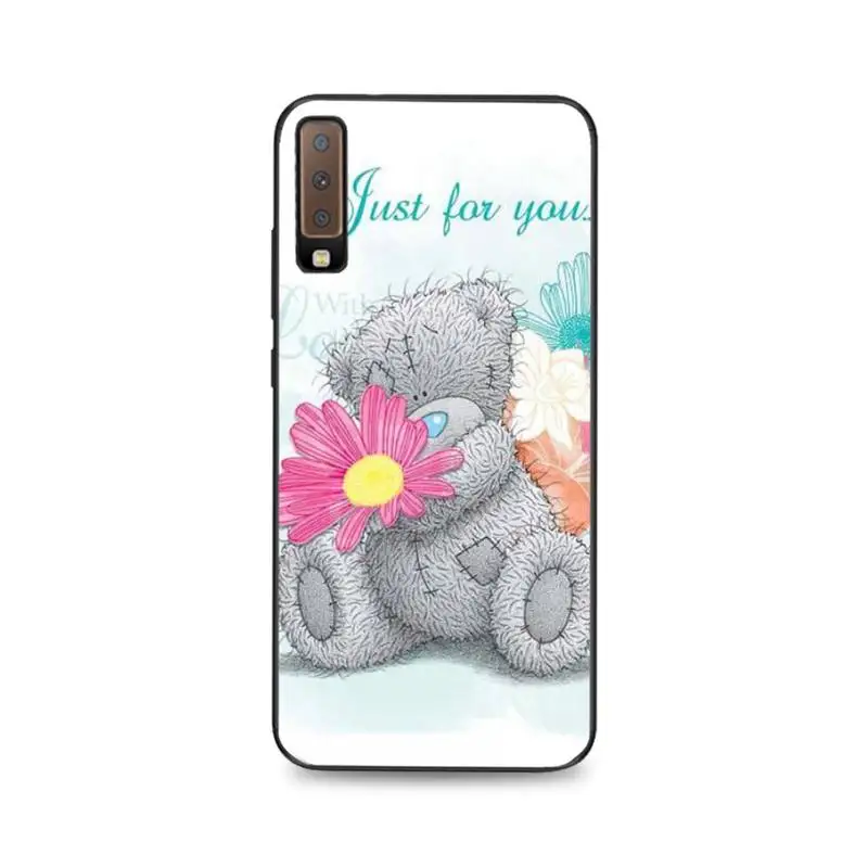 Чехол для телефона HTXian Teddy Me To You Bear мягкий чехол Samsung A51 A71 A40 A50 A70 A10 A20 A30 A6 A7 A8 A9 |