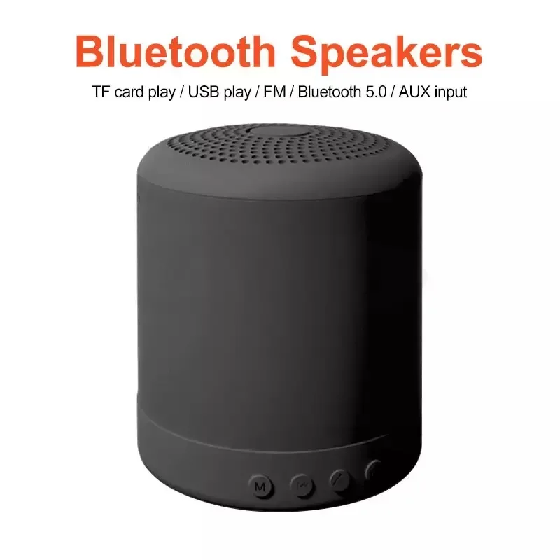 Портативная беспроводная Bluetooth колонка миниатюрная компактная звуковая коробка