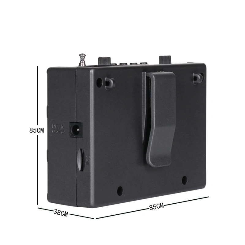 Караоке плеер портативный усилитель для колонок беспроводной радио FM карты