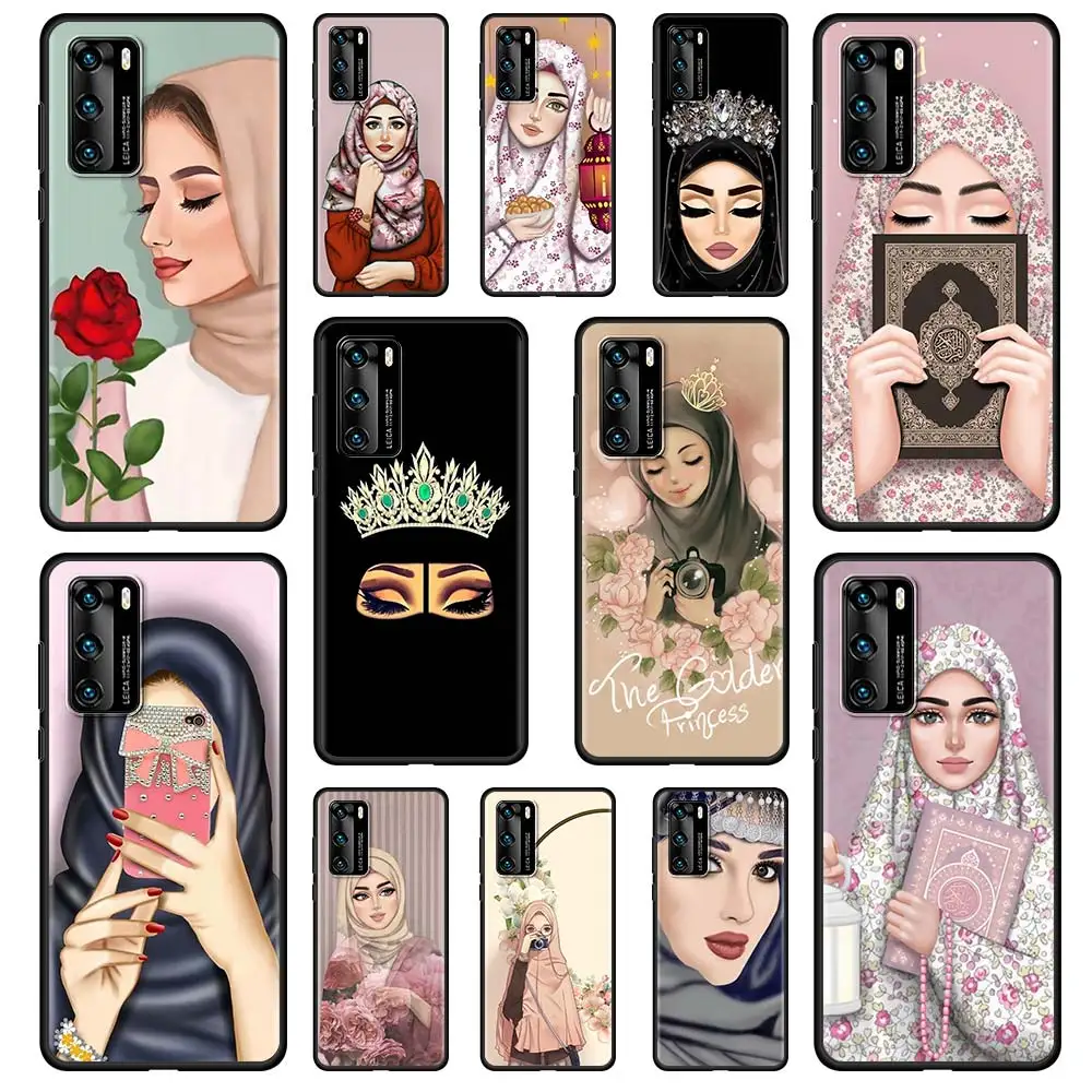 Женский чехол для Huawei P30 P40 P20 P Smart Z Y6p Y6 Y7 2019 Honor 20 Lite 8X 9X Pro|Бамперы| |