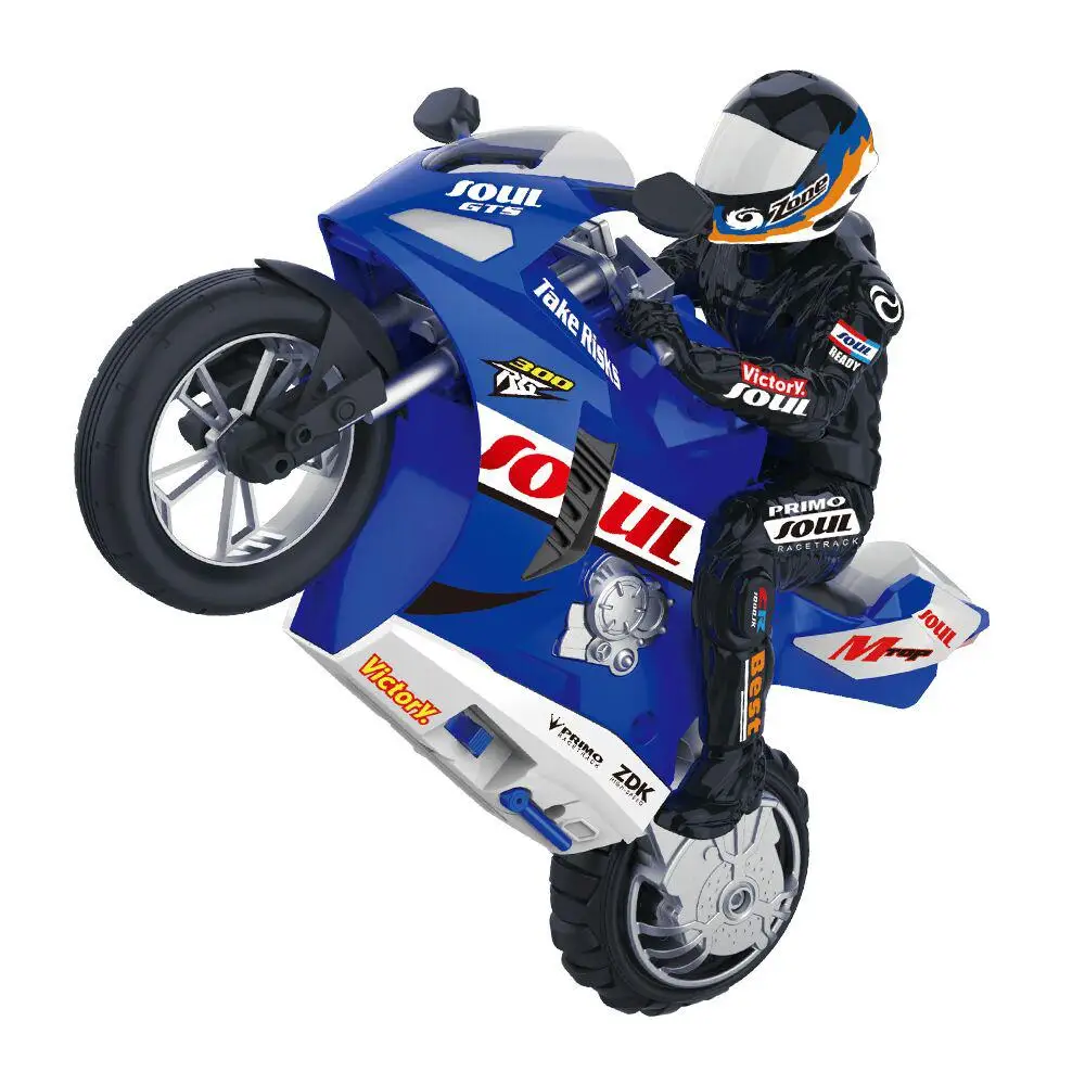 Mini moda HC-802 1:6 RC uzaktan kumanda araba motosiklet kendini dengeleme Stunt oyuncak araba elektrikli motosiklet çocuklar için en iyi hediyeler