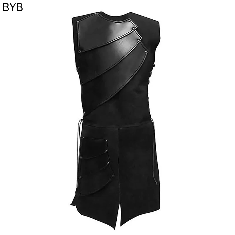 Средневековый военный воин солдат бронированный кожаный жилет для мужчин рыцарь