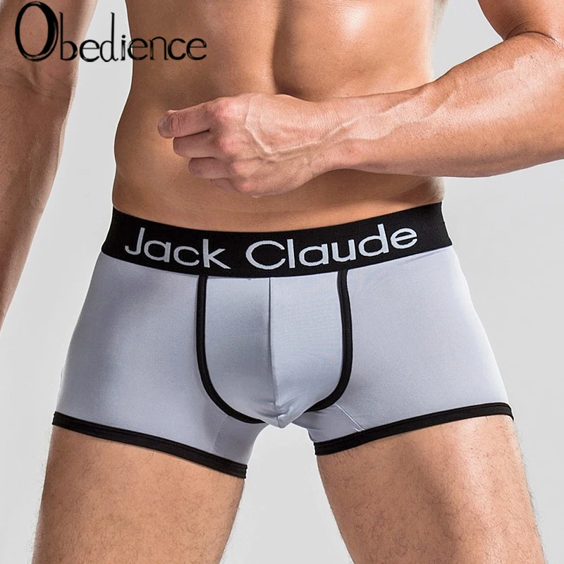 Новые мужские трусы боксеры тонкое сексуальное мужское нижнее белье бесплатная