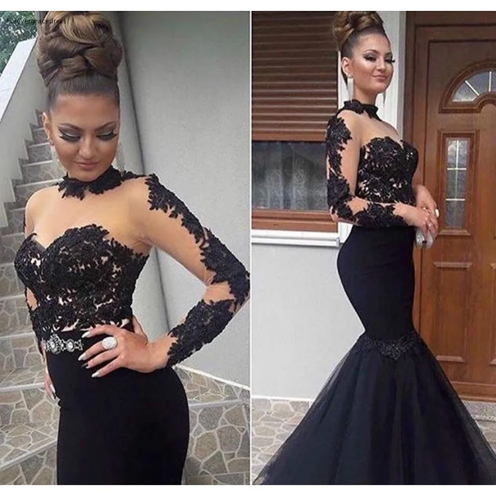 MD563 Vestidos De Fiesta с высоким воротом вечернее платье без рукавов платья длинным