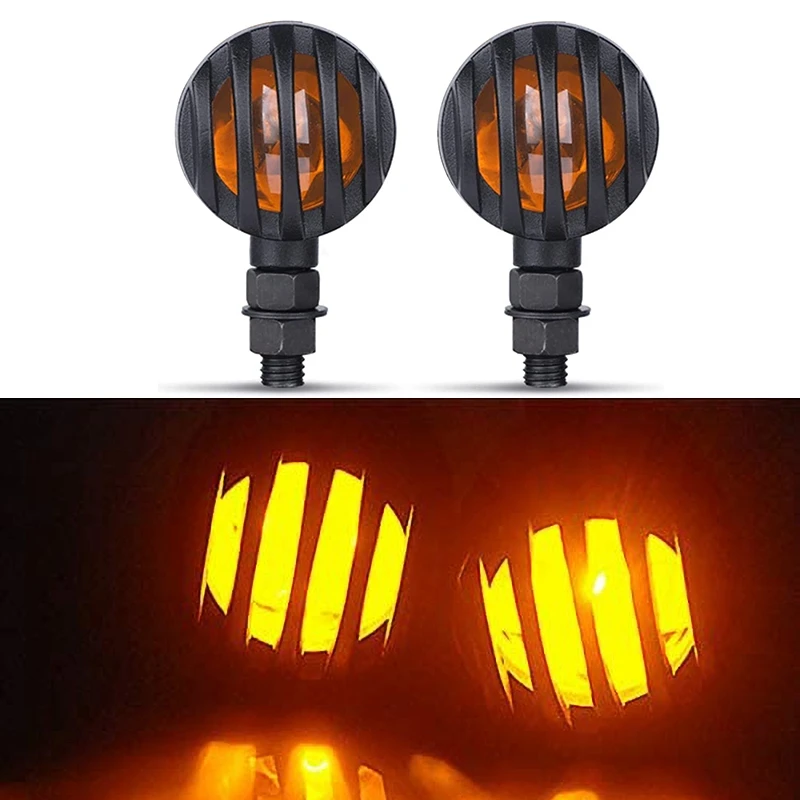 

2PCS Motorcycle Turn Signal Indicator Blinker Light Lamp for Yamaha for Honda for Kawasaki for Suzuki