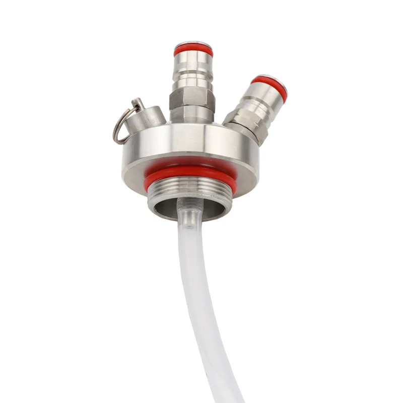 Круглая застежка для пива кран из нержавеющей стали домашнего пивоварения 2 л/3 6