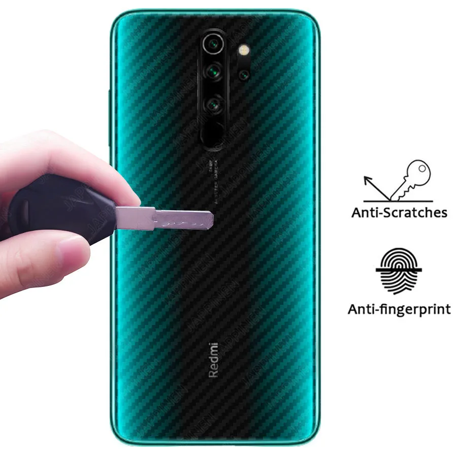 5 шт. Защитная пленка для экрана из углеродного волокна Xiaomi Redmi Note 9 Pro 9S 8 7 6 8T 8A Mi 10 9T