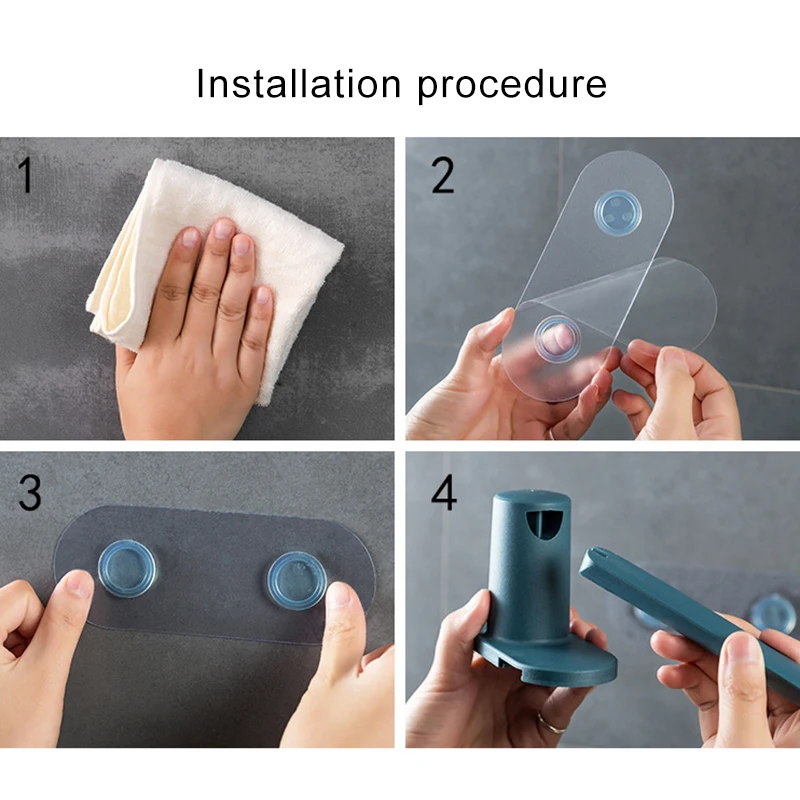 

Punch-free Bow Shape Towel Bar Adhesive Hanging Storage Rack without Nails for Kitchen Paper Towel Shoes 62cm Long --M25