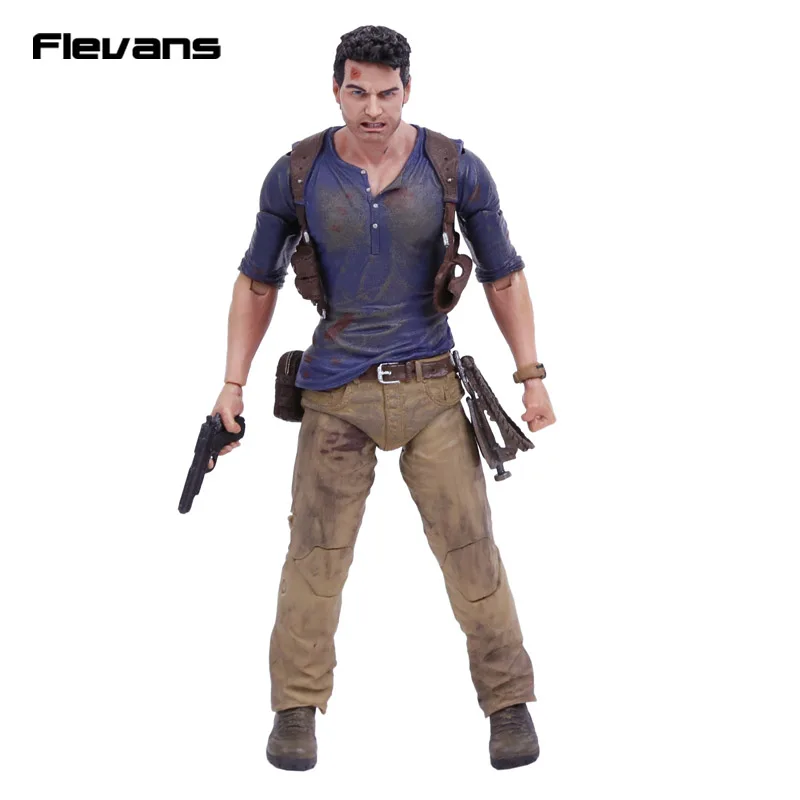 NECA 7 &quotнеочаровательная Фигурка 4 Кража с концом Нейтана Дрейка экшн фигурка