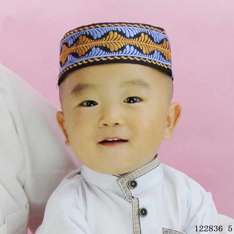 Для маленьких мальчиков мусульманские шапки саудовско-аравийский дубай