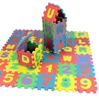 36 шт. горячая Распродажа Детские цифры алфавит головоломки пены Математика обучающие игрушки для детей Подарки juguetes игрушки для детей # K4