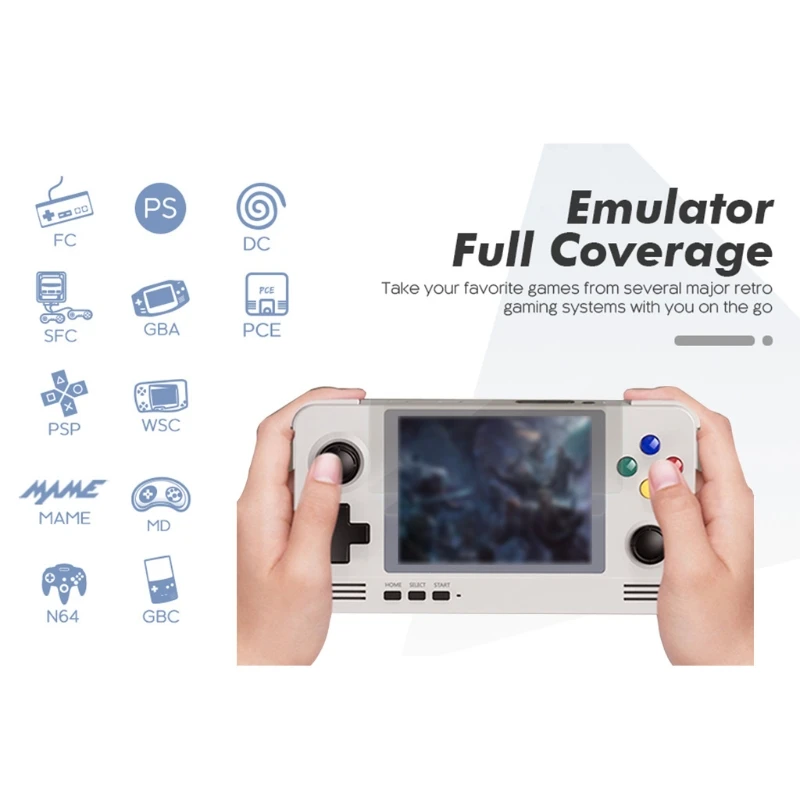 Ретро карманная портативная игровая консоль Retroid Pocket 2 с 3 5 дюймовым IPS экраном