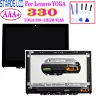 ЖК-дисплей для Lenovo YOGA 330-11IGM 81A6 yoga 330-11 yoga 330-11igm, сенсорный экран, дигитайзер в сборе с рамкой, новая Замена