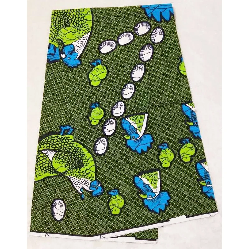 

african ankara material 6yards african clothes wax fabric african printed 100% cotton real soft wax fabric for women dress 0023