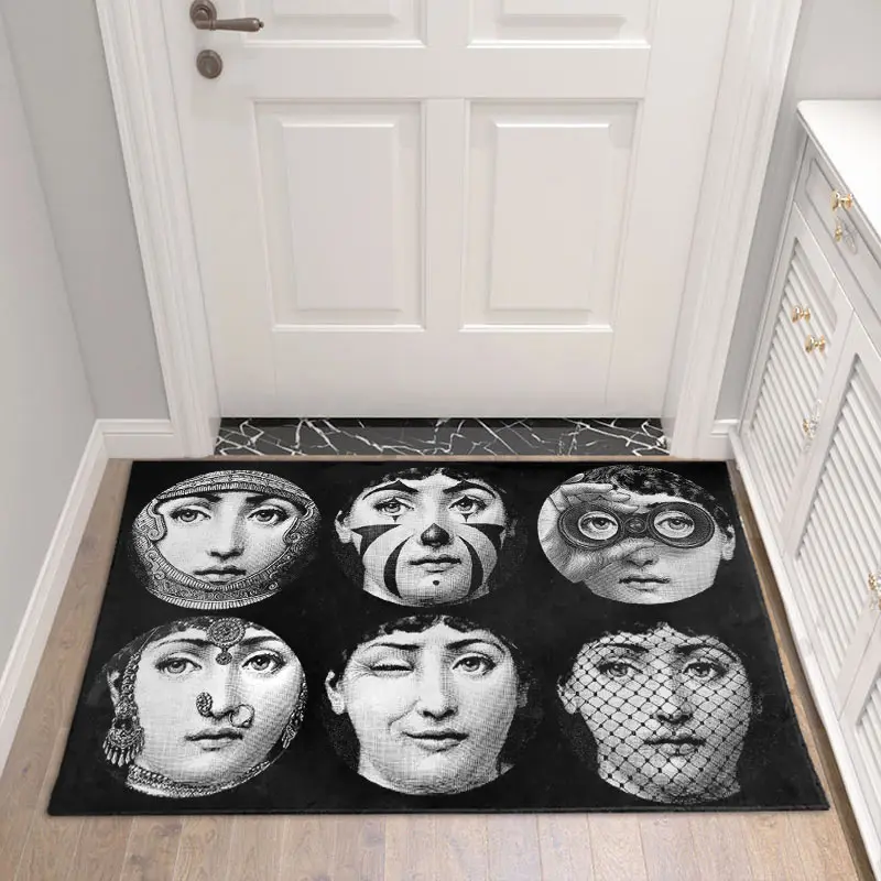 Коридор для гостиной ванной комнаты скандинавский домашний прикроватный коврик