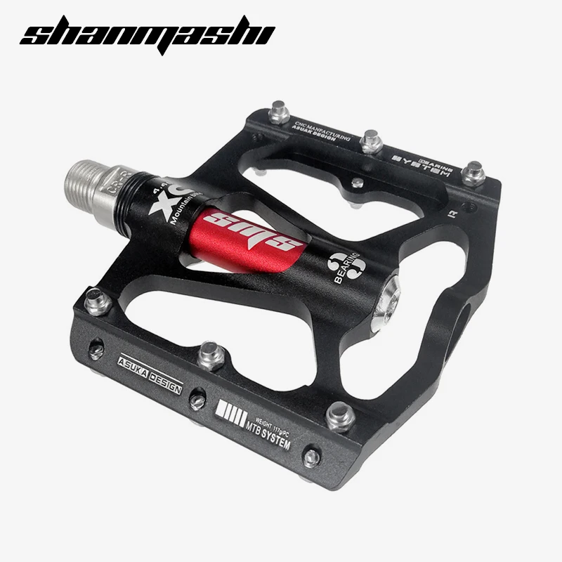 Педаль горного велосипеда алюминиевый сверхлегкий 3 подшипника vtt velo педаль bmx spd