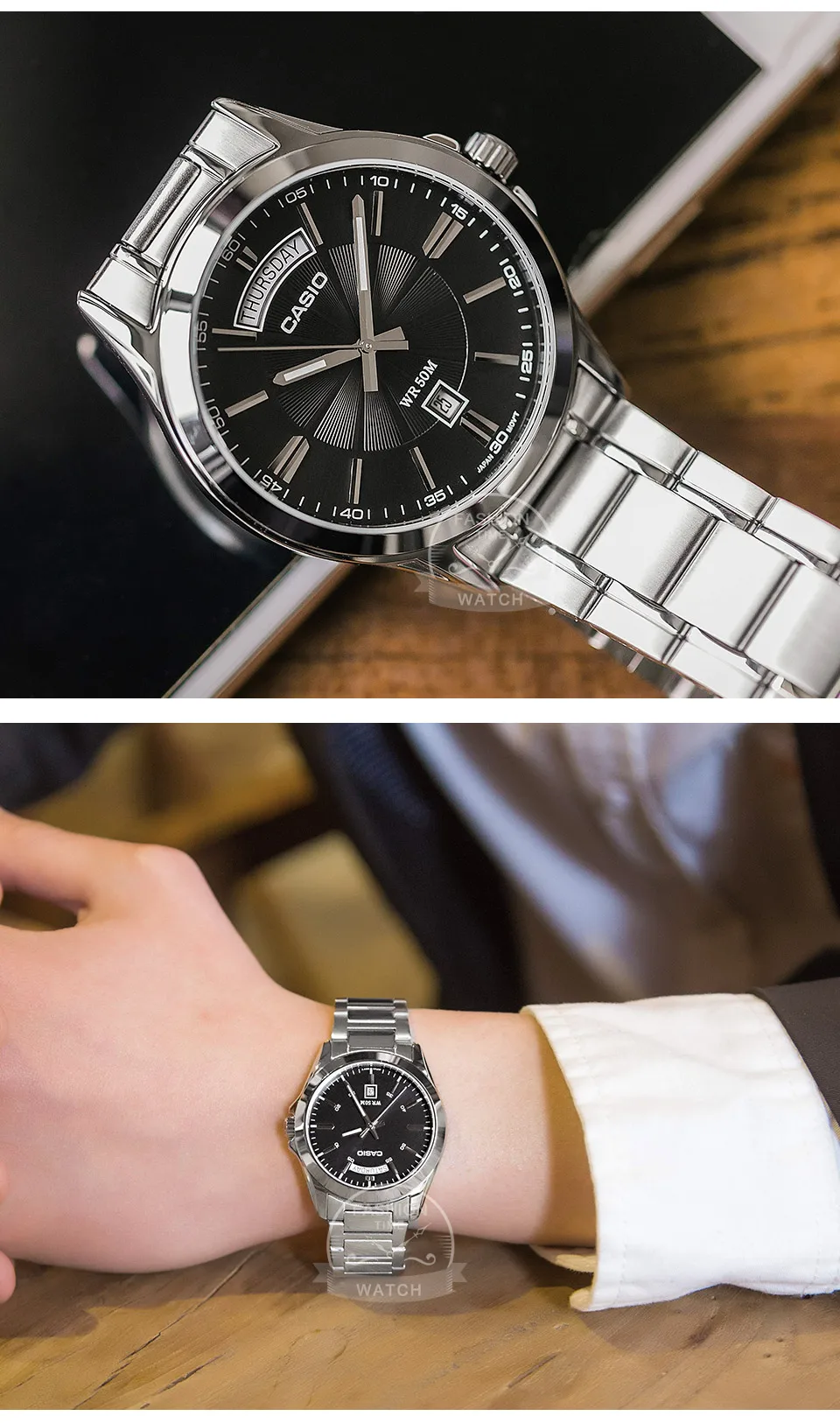 Casio часы Простые часы мужские топ-бренд роскошные повседневные платья кварцевые часы Водонепроницаемые Светящиеся мужские часы Спортивные военные часы relogio masculino reloj hombre erkek kol saati montre homme 1381