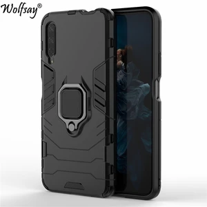 for huawei honor 9x case honor 9x pro car holder armor cases hard pc soft silicone cover for huawei honor 9x china hlk al00 free global shipping