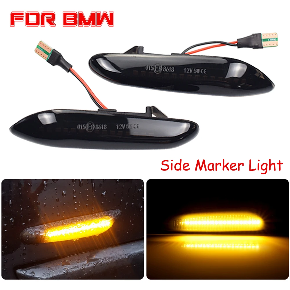 Светодиодный динамический поворотник для BMW E60 E61 E90 E91 E81 E83 E84 E88 E92|Сигнальная