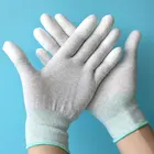 Антистатические безопасные универсальные серые перчатки ESD, электронные рабочие перчатки для ПК и компьютера, противоскользящие защитные перчатки для пальцев, бесплатная доставка
