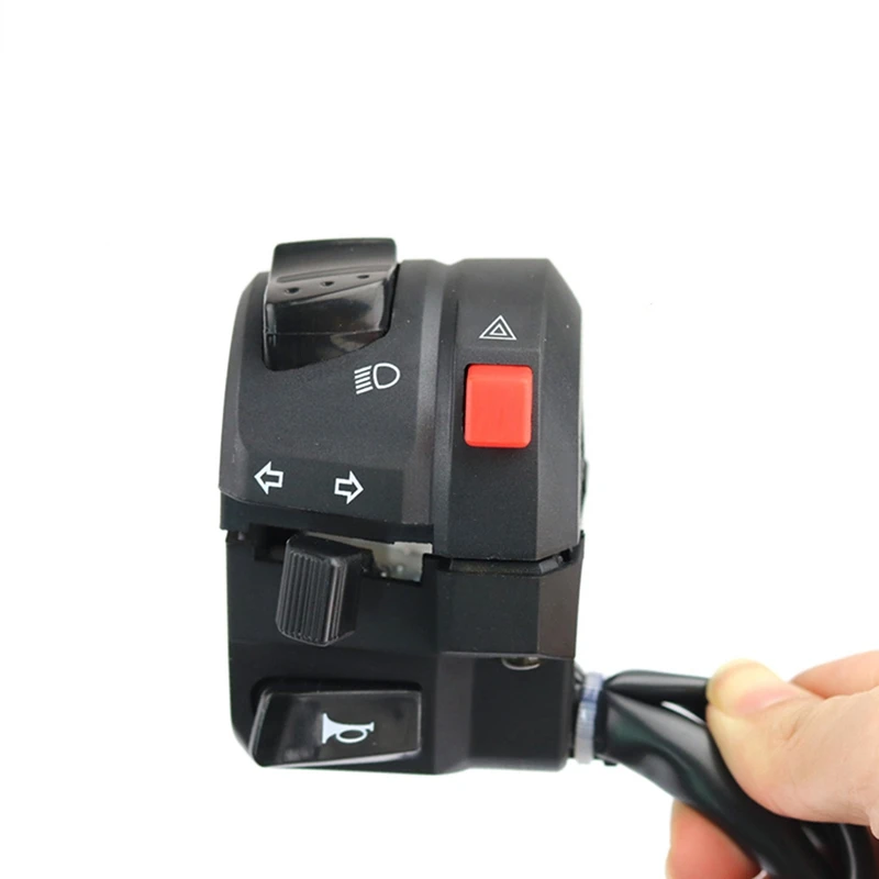 

Motorcycle Handlebar Control Switch Far and Near Turn Overtaking Signal Light 4-Function Switch for Honda CB500X CB500