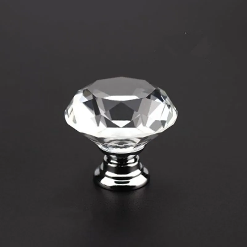 

Хрустальные ручки для шкафов 30 мм