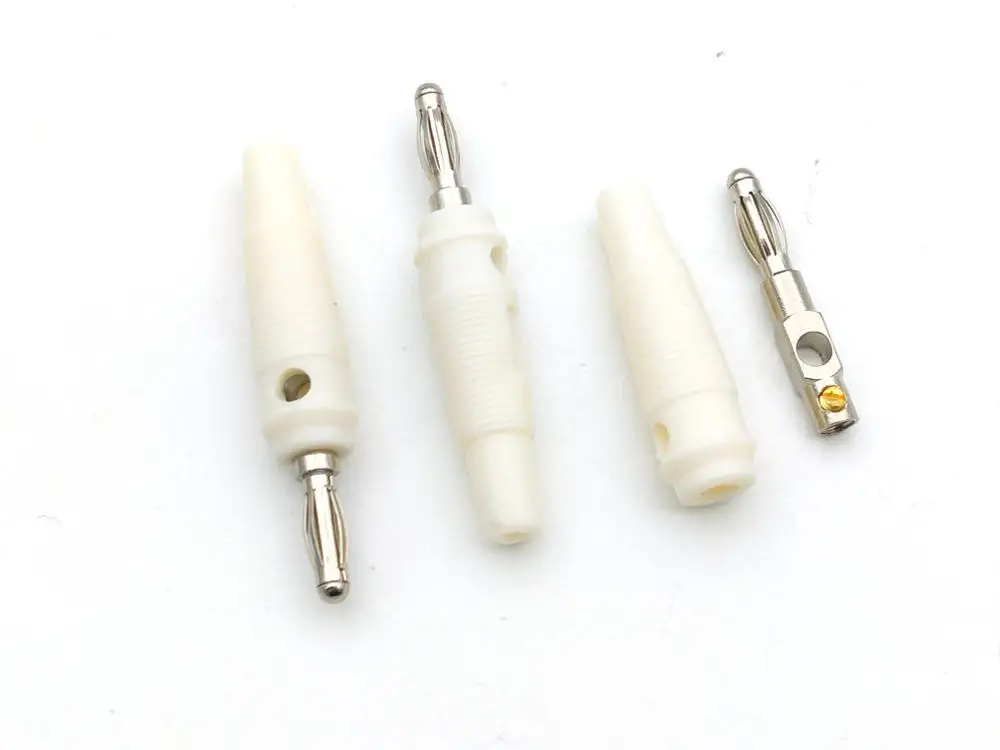 100 шт Белый 4 мм разъем типа &quotбанан&quot|post|post tests |