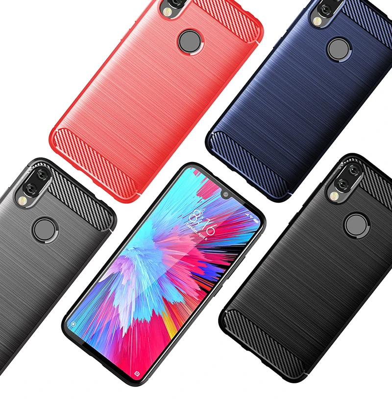 Чехол из углеродного волокна для Xiaomi Redmi Note 7S K20 6 Pro 6A Go 7A 7 чехол Y2 Y3 S2 силиконовый