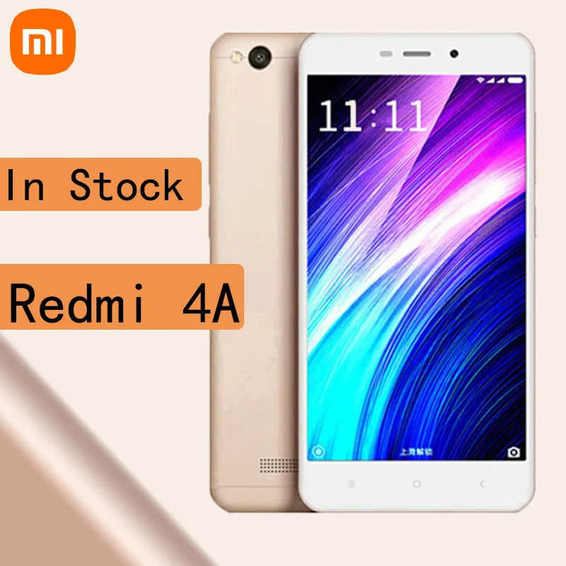 

celular Xiaomi Redmi 4A smartphone Snapdragon 425 2G 16G 3120 mAh Android mobile phone in stock