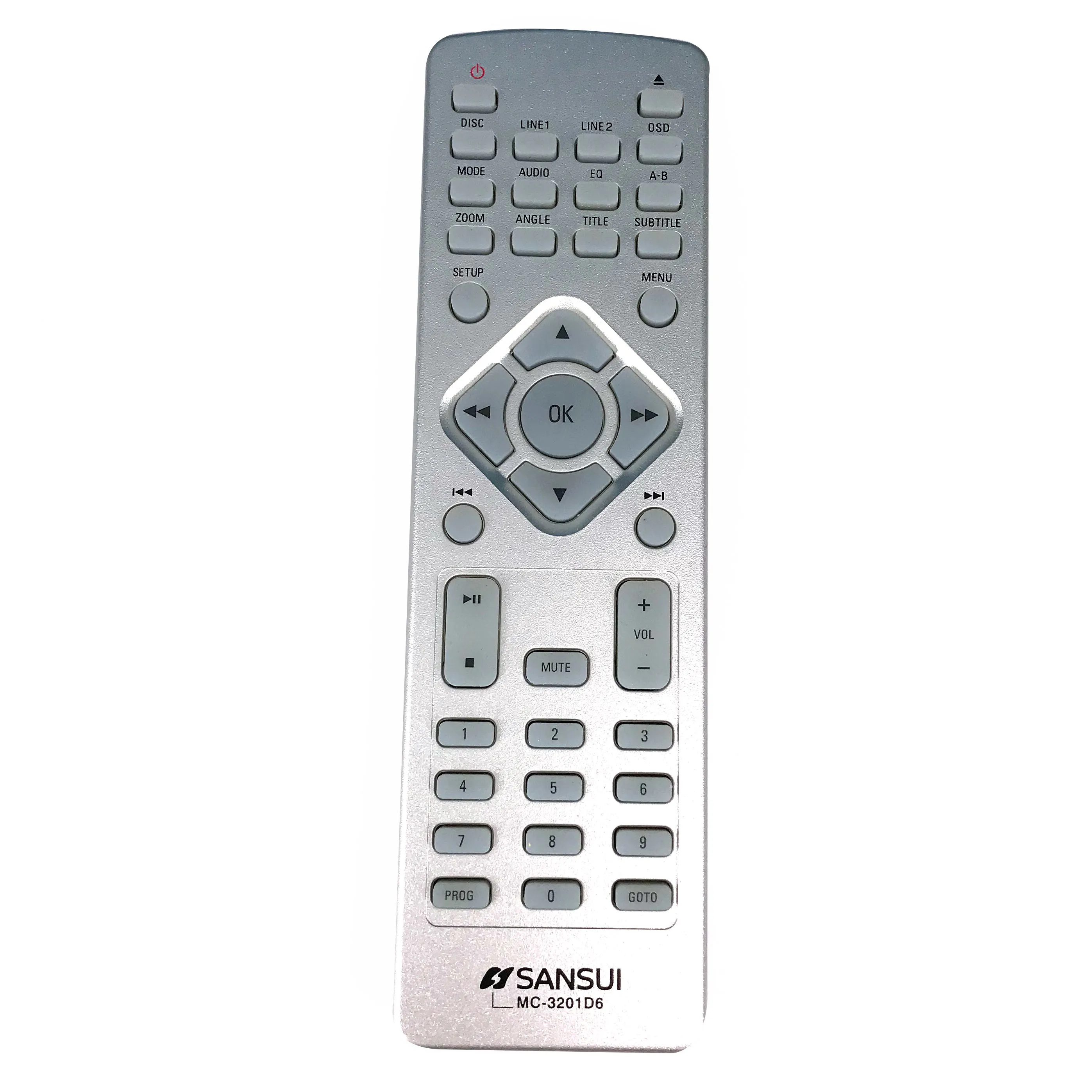 Новый оригинальный MC-3201D6 для sansui аудио плеер Пульт дистанционного управления